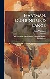 Hartman, Dühring Und Lange: Zur Geschichte Der Deutschen Philosophie Im Xix. Jahrhundert... (German Edition)