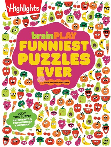 brainPLAY Funniest Puzzles Ever: Over 200 Super Silly Activities, Funny Games, Wacky Wordplay and More Hilarious Joke Puzzles (Paperback)