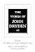 The Works of John Dryden, V...