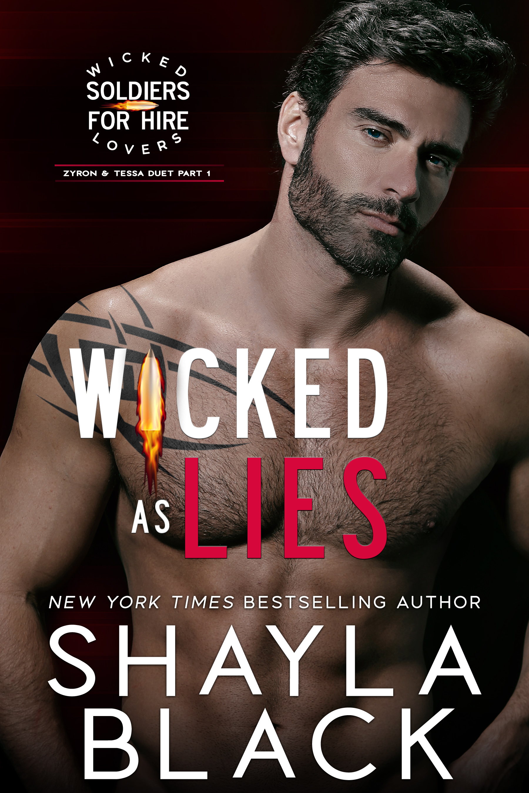 Wicked as Lies (Zyron & Tessa, Part One; Wicked Lovers: Soldiers for Hire, #3)