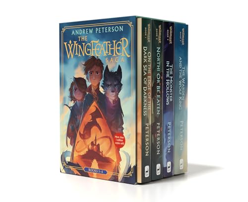 Wingfeather Saga Boxed Set: On the Edge of the Dark Sea of Darkness; North! Or Be Eaten; The Monster in the Hollows; The Warden and the Wolf King (Paperback)