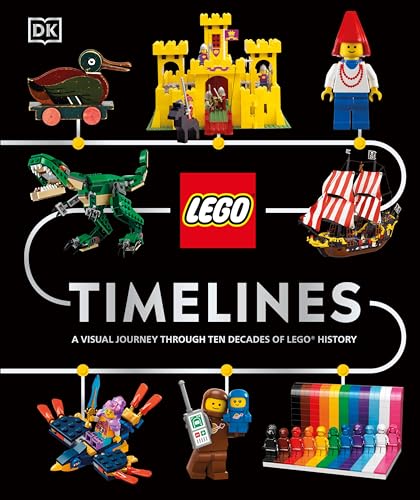 LEGO Timelines: A Visual Journey Through Ten Decades of LEGO History (Hardcover)