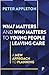 What Matters and Who Matters to Young People Leaving Care by Peter Appleton
