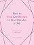 How to Find Confidence in Five Minutes a Day: A Woman's Guide to Self-Love