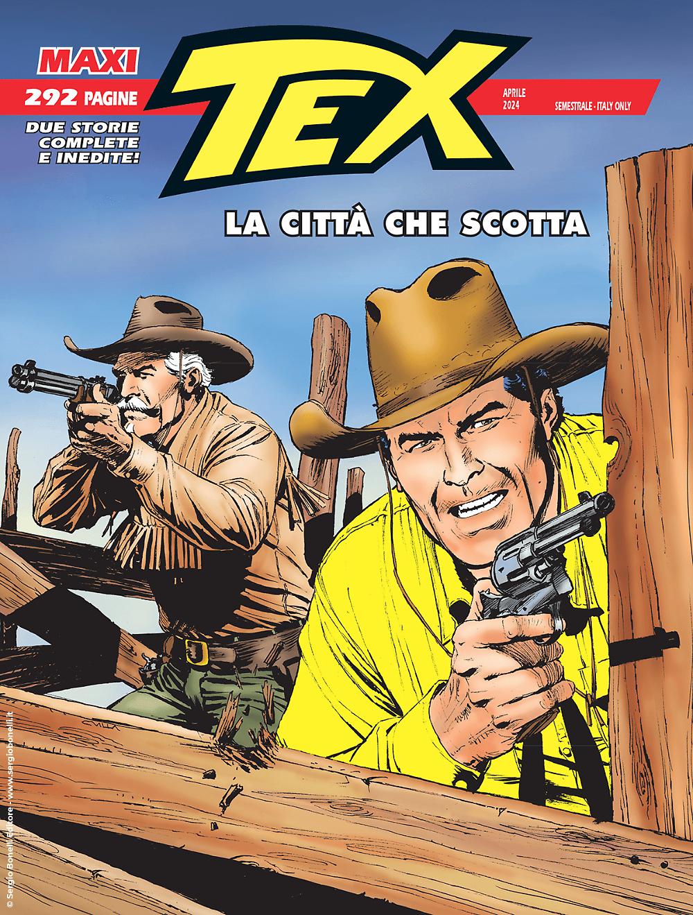 Maxi Tex n. 34: La città che scotta (Mass Market Paperback)