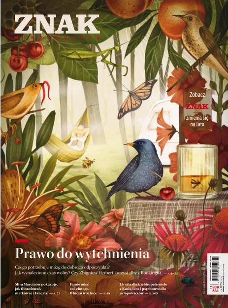 Miesięcznik ZNAK 830-831 (07-08/2024) - Prawo do wytchnienia