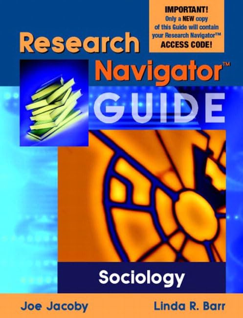 Research Navigator guide: Sociology (Paperback)
