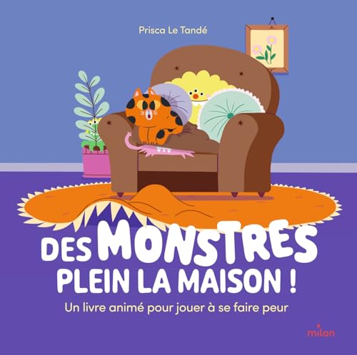 Des monstres plein la maison ! un livre animé pour jouer à se faire peur (Hardcover)