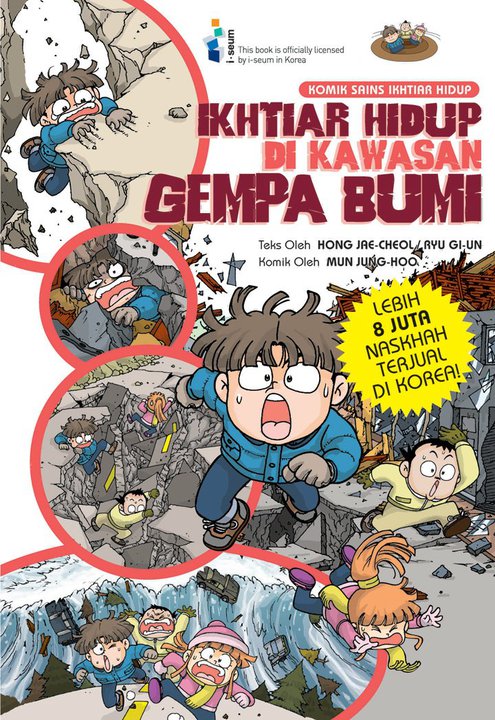 Komik Sains Ikhtiar Hidup 11: Ikhtiar Hidup di Kawasan Gempa Bumi