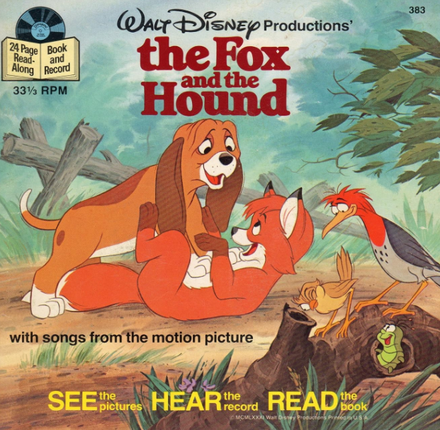 The Fox and the Hound with Songs From the Motion Picture (Includes 24 Page Read-along Book and Record)