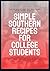 Simple Southern Recipes For...