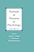 Portraits of Pioneers in Psychology by Gregory A. Kimble