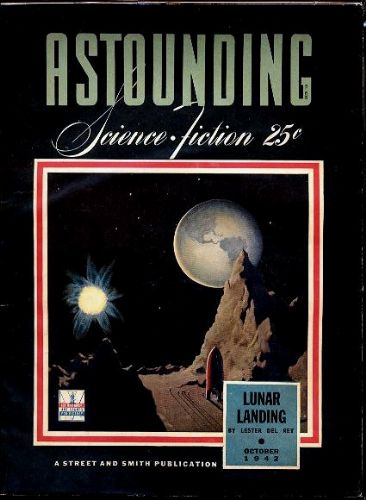 Astounding Science-Fiction, October 1942 (bedsheet magazine)