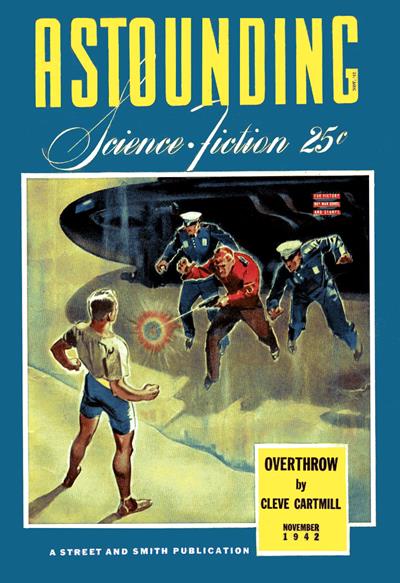 Astounding Science-Fiction, November 1942 (bedsheet magazine)