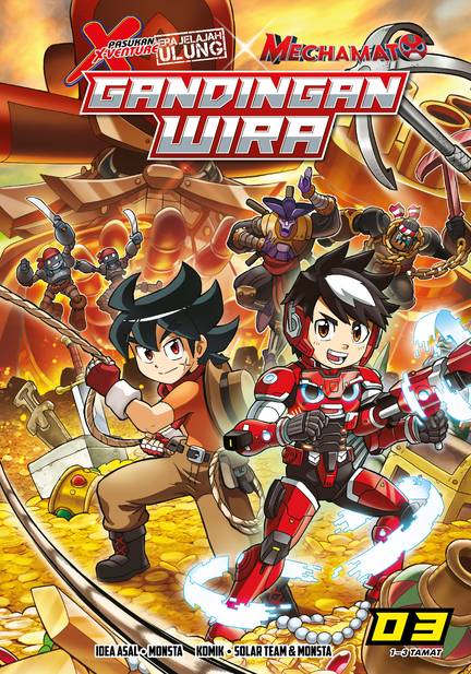 Pasukan X-VENTURE Era Jelajah Ulung X Mechamato 03: Gandingan Wira