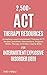2,500+ ACT Therapy Resources for Intermittent Explosive Disor... by Karlstein Publishing