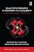 Qualitative Research in Midwifery and Childbirth by Gill Thomson