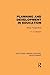 Planning and Development in Education: African Perspectives