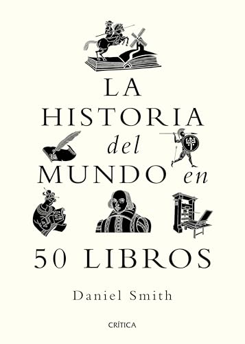 Portada de La historia del mundo en 50 libros, de Daniel Smith