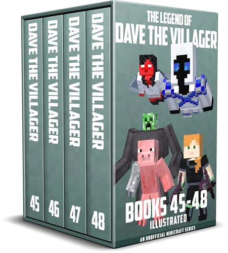 The Legend of Dave the Villager Books 45–48: An unofficial Minecraft series (Dave the Villager Collections Book 10)