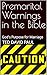 Premarital Warnings in the ...