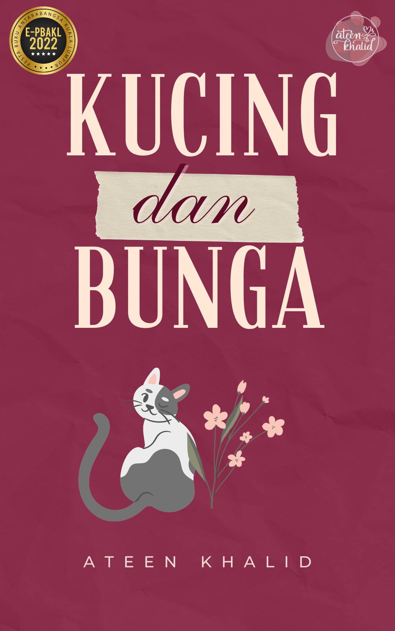 Kucing dan Bunga