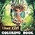 Deer Girl Coloring Book: 40...