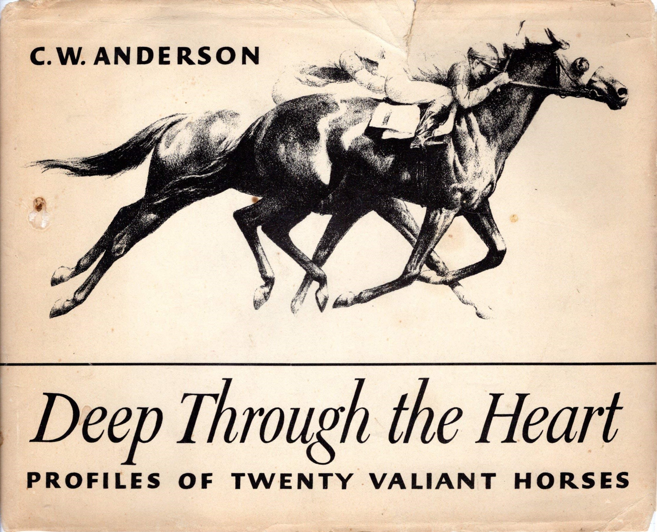 Deep Through the Heart: Profiles of Twenty Valiant Horses (Hardcover)