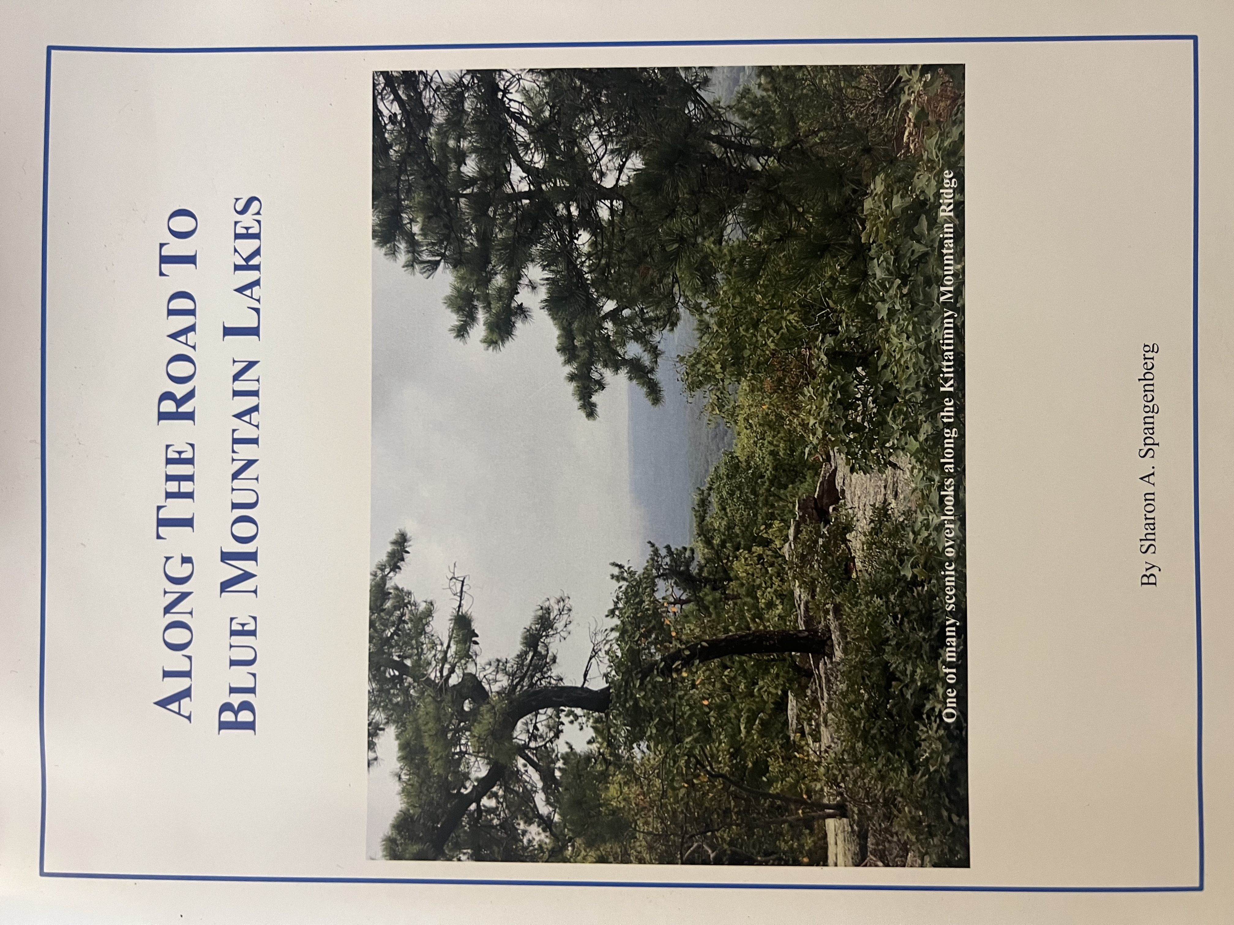 Along the Road to Blue Mountain Lakes (Paperback)