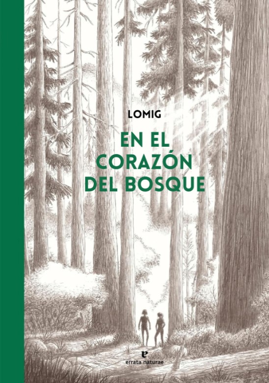 Portada de En el corazón del bosque, de Lomig