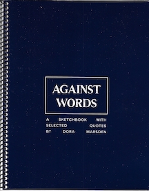 Against Words (Spiral-bound)