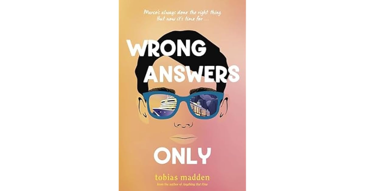 Book giveaway for Wrong Answers Only by Tobias Madden Sep 13-Sep 27, 2024