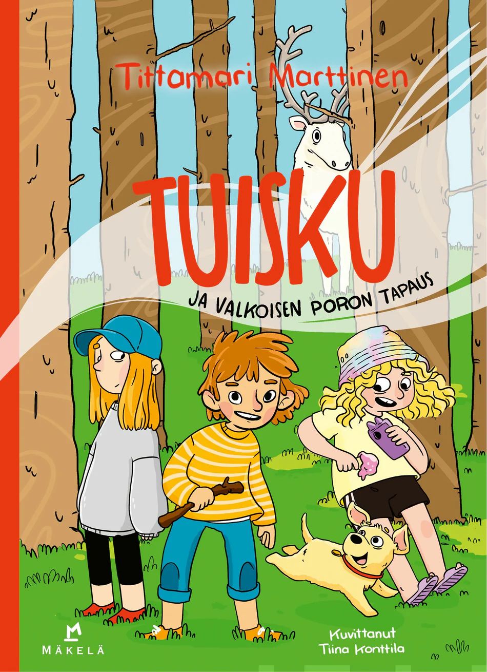 Tuisku ja valkoisen poron tapaus (Hardcover)