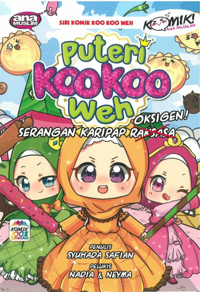 Puteri Koo Koo Weh 01: Serangan Karipap Oksigen! (Comic)