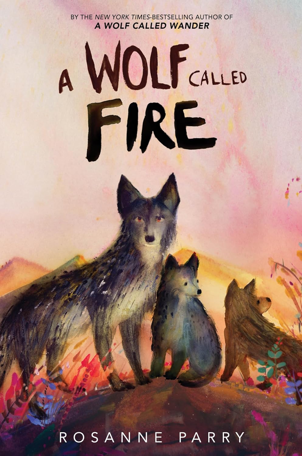 Book cover: A Wolf Called Fire (Voice of the Wilderness #4) by Rosanne Parry