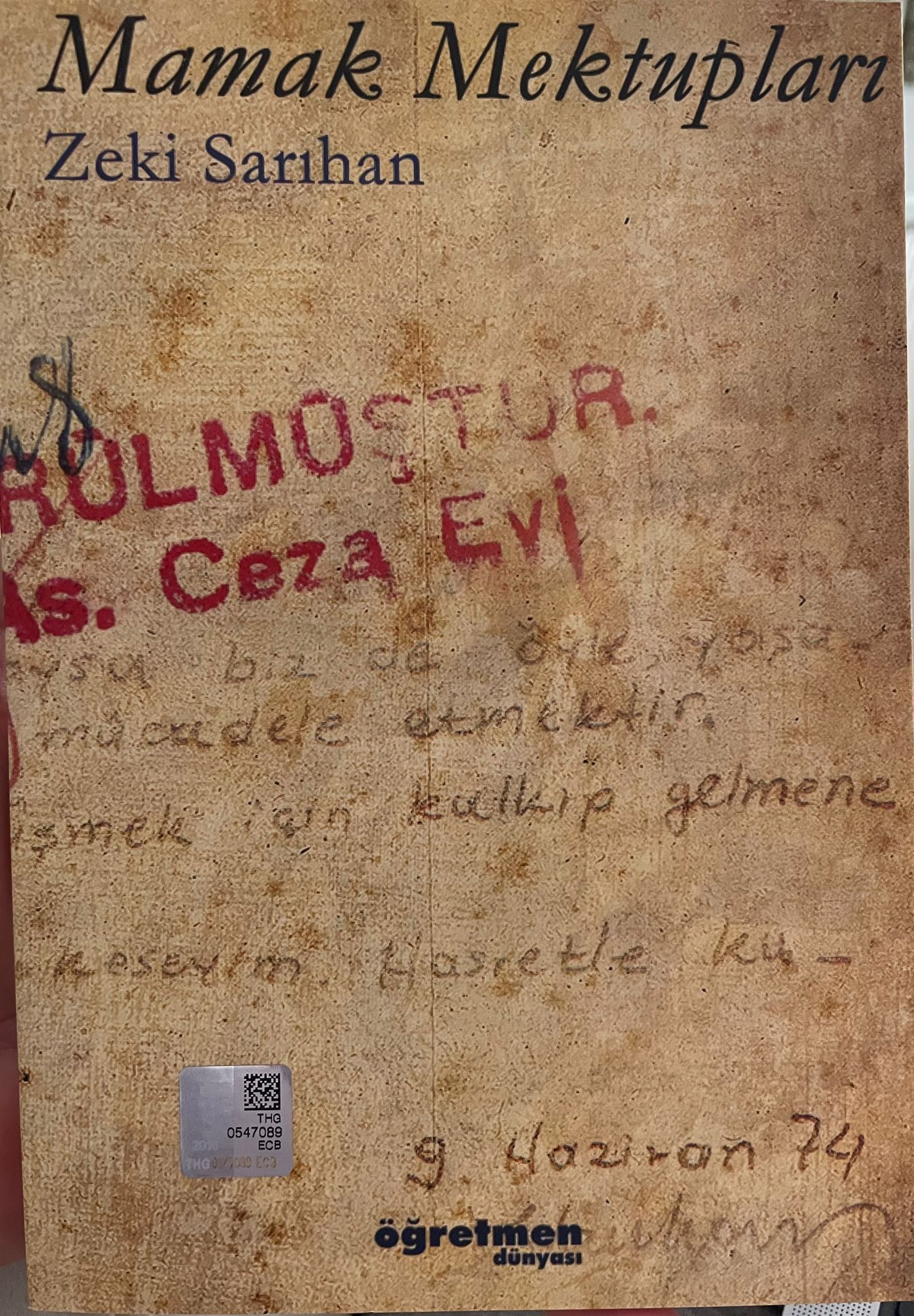 Mamak Mektupları (Paperback)