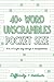 40+ Word Unscrambles: Pocke...