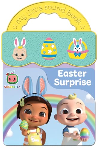 CoComelon Easter Surprise - 3 Button Song Board Book for Babies and Toddlers (My Little Sound Book)