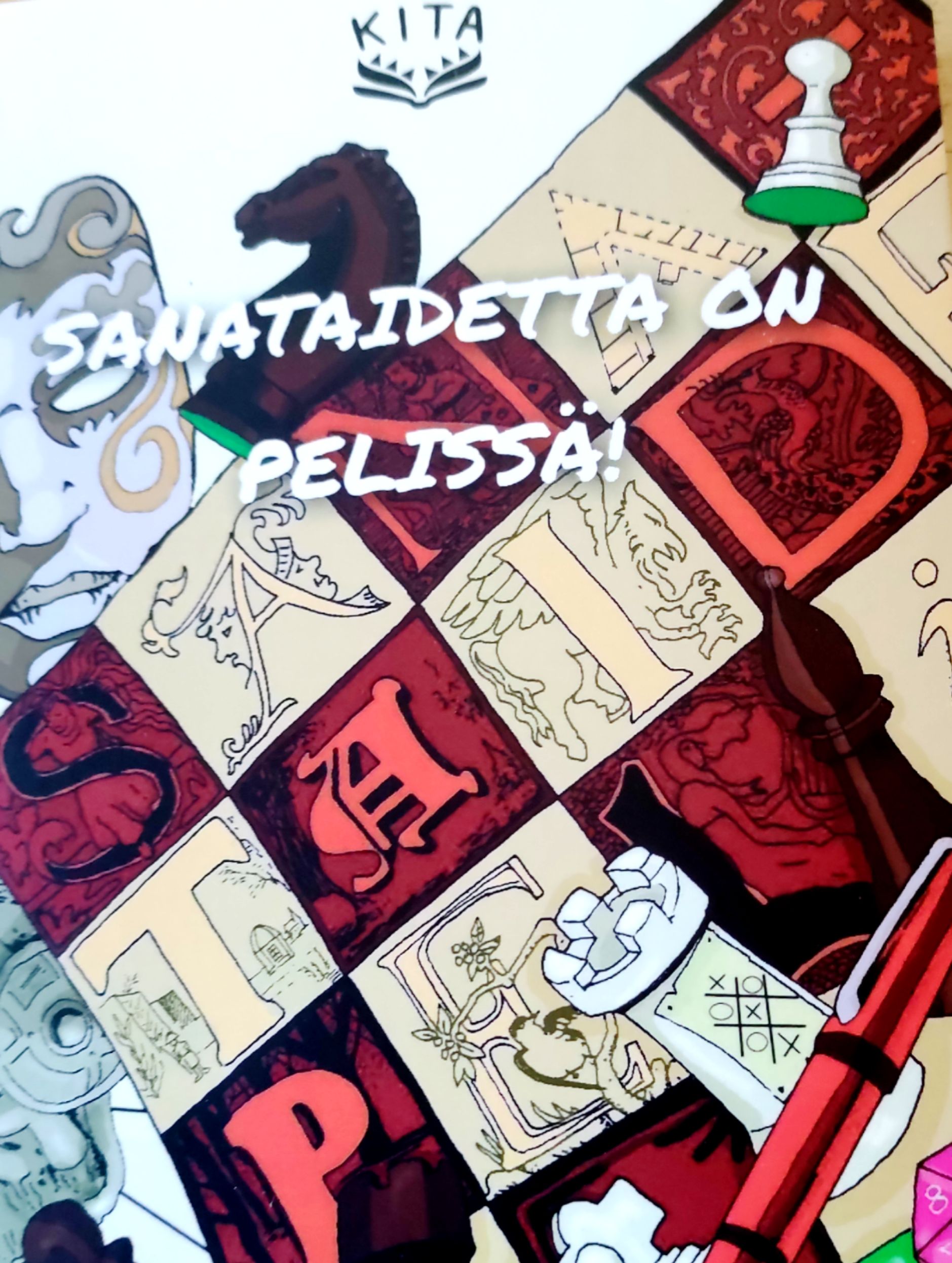 Sanataidetta on pelissä! (Paperback)