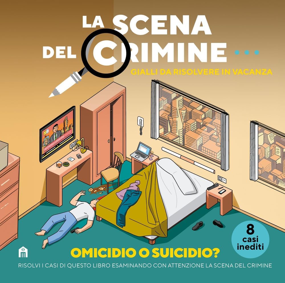 La scena del crimine. Gialli da risolvere in vacanza, Vol. 3: Omicidio o suicidio? (Crímenes ilustrados #1.5)