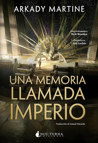 Portada de Una memoria llamada imperio, de Arkady Martine