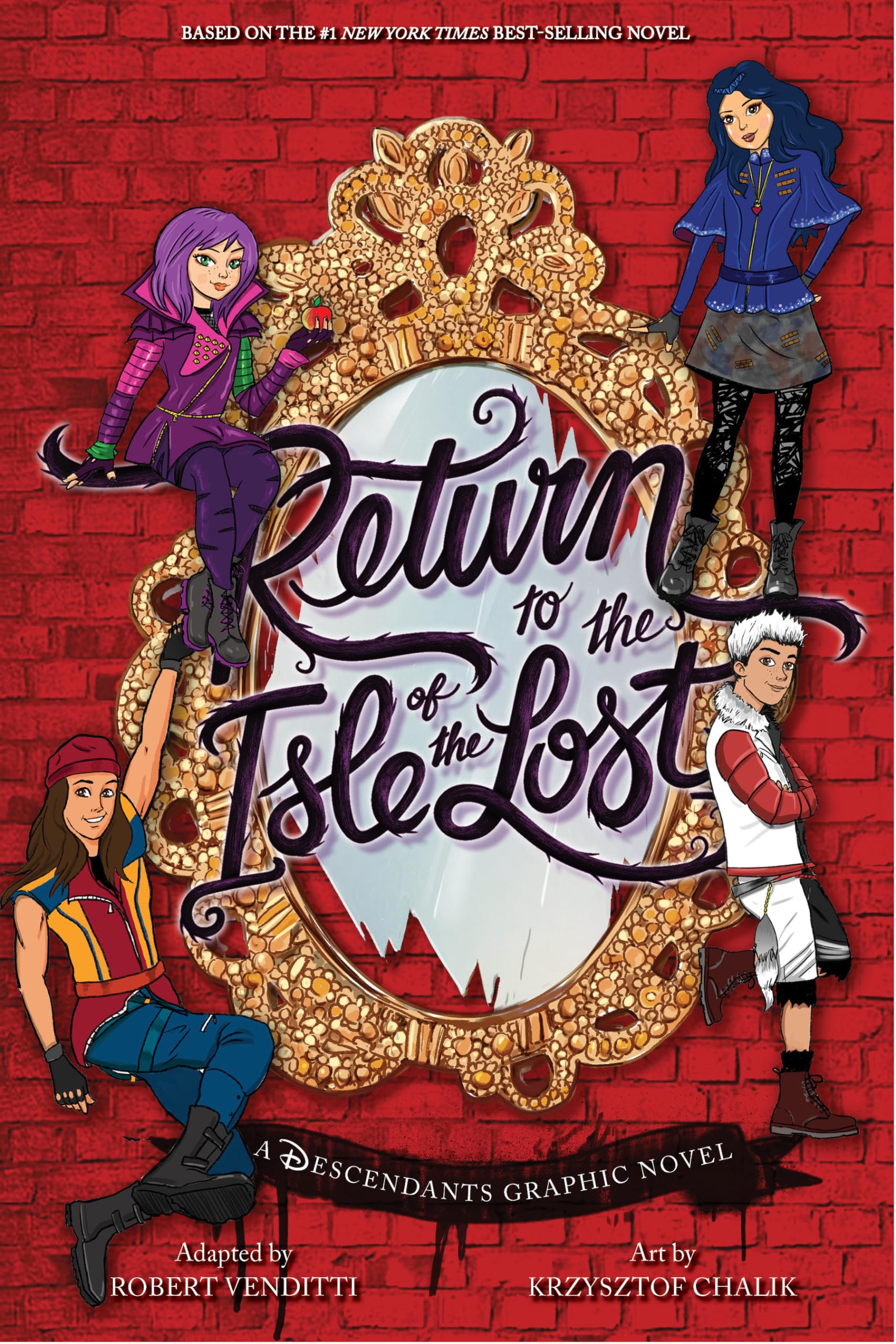 Return to the Isle of the Lost: The Graphic Novel (Descendants Graphic, #2)