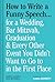 How to Write a Funny Speech...: for a Wedding, Bar Mitzvah, Graduation & Every Other Event You Didn't Want to Go to in the First Place