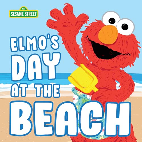 Elmo's Day at the Beach: A Picture Book of Summer Fun and STEM (Sesame Street Scribbles)