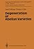 Degeneration of Abelian Varieties by Gerd Faltings