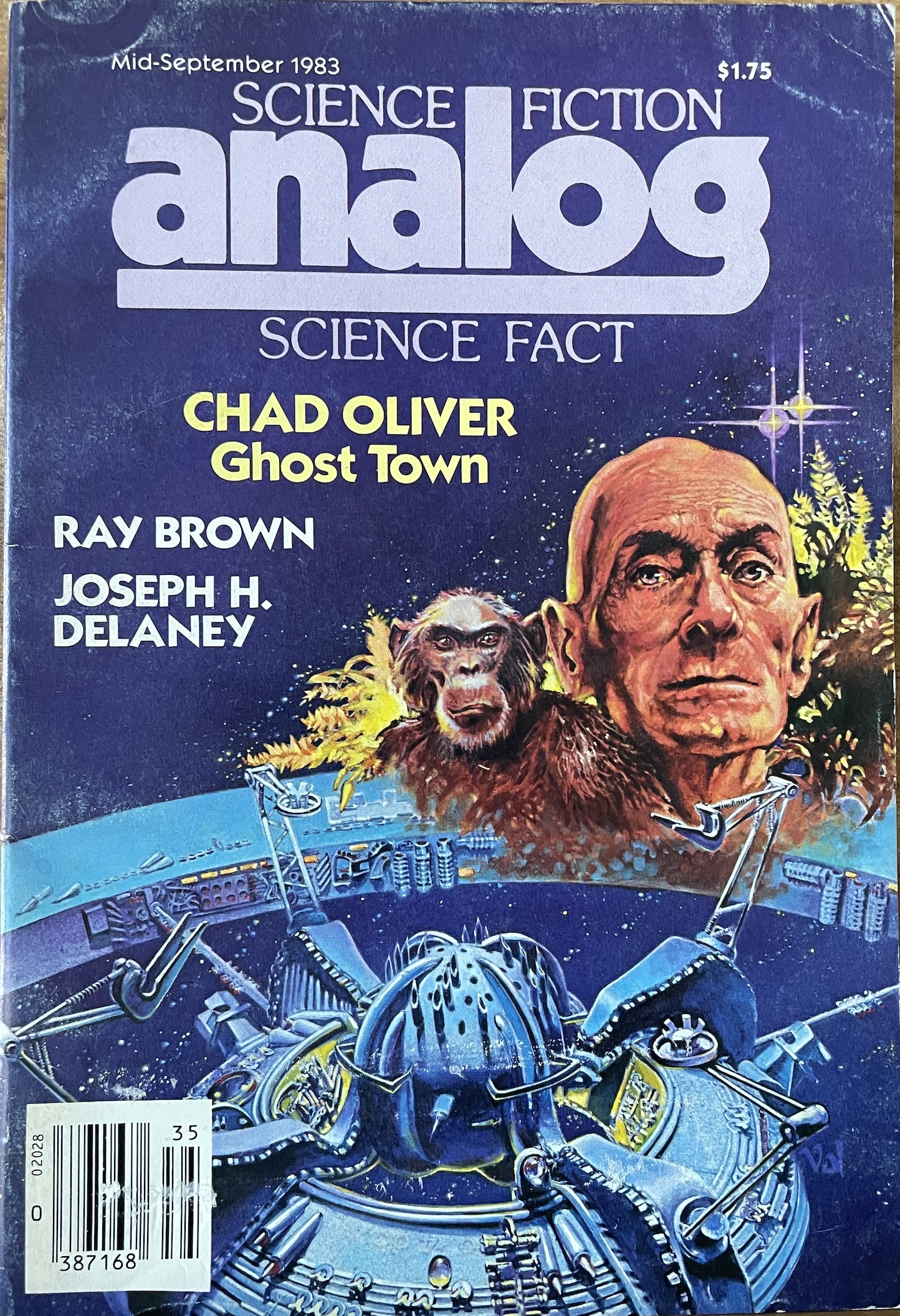 Analog Science Fiction/Science Fact, Vol. 103, No. 10, Mid-September 1983 (Paperback)