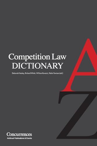 Competition Law Dictionary (Paperback)