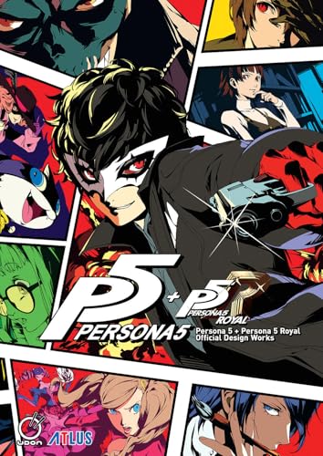 Persona 5 + Persona 5 Royal: Official Design Works (Hardcover)