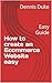 How to create an Ecommerce Website easy by Dennis Duke