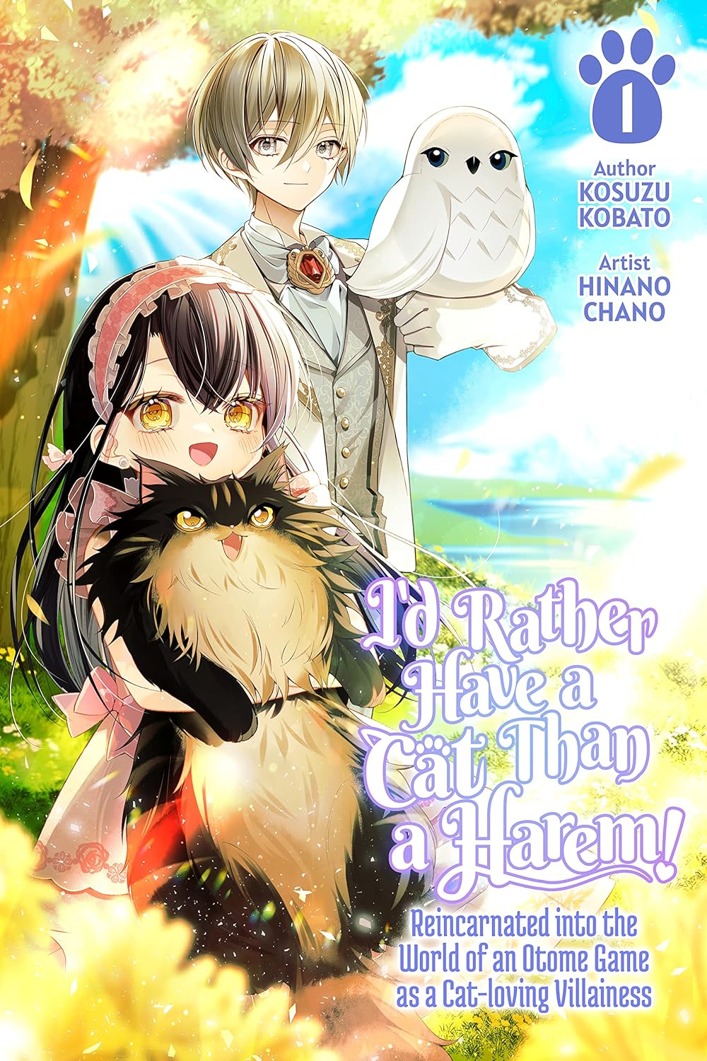 I’d Rather Have a Cat than a Harem! Reincarnated into the World of an Otome Game as a Cat-loving Villainess Volume 1 (Kindle Edition)
